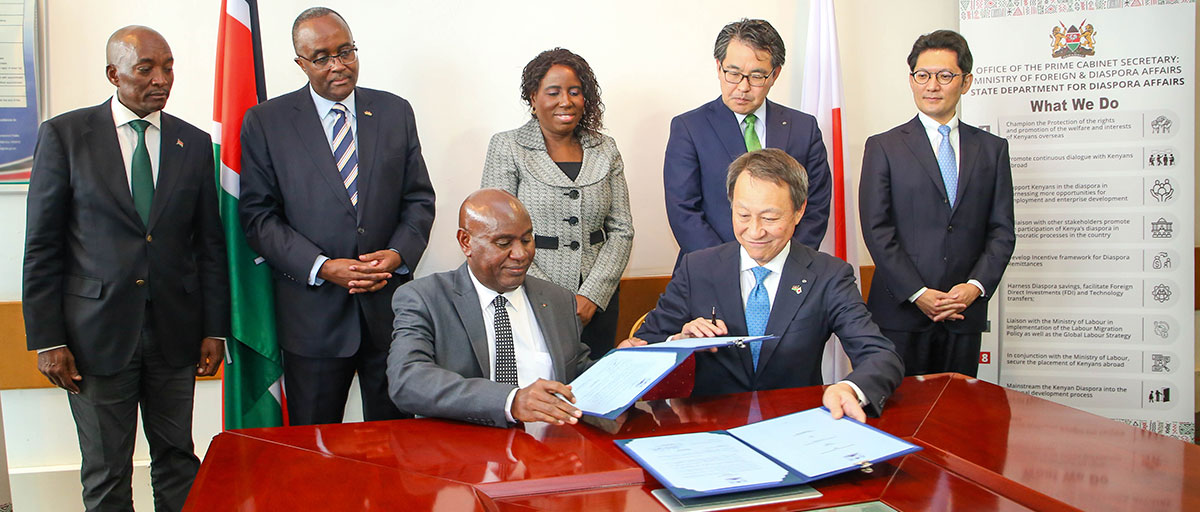 Shimizu Corporation, Japan Signs an MoU with TU-K to Offer Graduates Training in Construction Management Employment Pathway